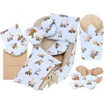 JAKS Set do postýlky 7 dílná zvířátka na cestách