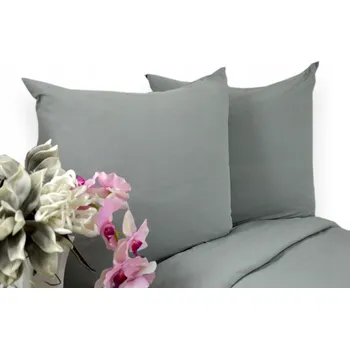Povlečení Prémiové Povlečení 100% bavlna rozměr 140x200, barva šedá KOBI