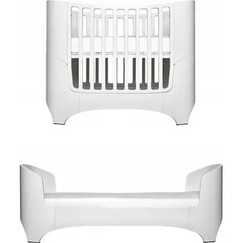 Dětská postýlka Dřevěná postýlka Scandinavian Baby CLASSIC JUNIOR 70 x 150 cm bílá