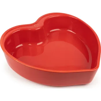 APPOLIA Zapékací mísa srdce 1,7 l červená PEUGEOT