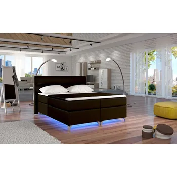 Ložnice ELTAP Manželská postel ALEX BOXSPRINGS 180x200 (ekokůže Soft 66)