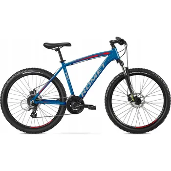 Dětské kolo Horské kolo MTB Romet Rambler R6.3, rám 20 palců, kola 26 palců, modré