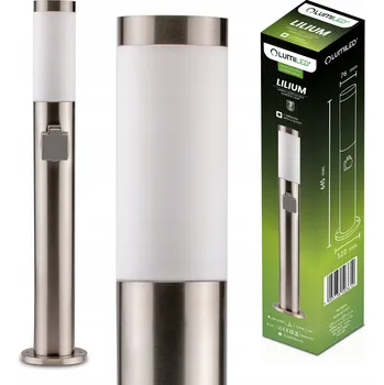 Venkovní osvětlení Venkovní zahradní LED lampa 65 cm 230V se zásuvkou 230V