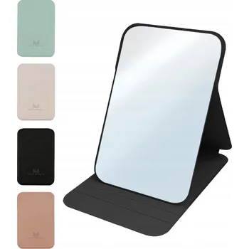 Kosmetické zrcátko Příruční skládací kosmetické zrcátko V POUZDRU [VELIKOST L, BARVA MÁTOVÁ]