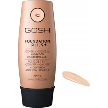 Make-up Gosh Foundation Plus+ Krycí a korekční podkladová báze na obličej 002 Ivory 30 ml