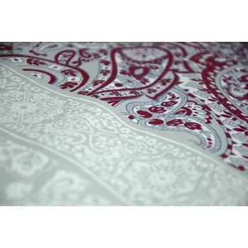 Povlečení Povlečení bavlna 100% 160x200 červený květ 3443 Kobi Polská firma