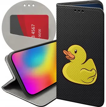 Pouzdro na mobilní telefon Flipové pouzdro Hello Case pro Samsung Galaxy A24, Galaxy A25 5G, žluté