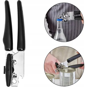 Otvírák Otvírák na konzervy, plechovky, lahve a nápoje, kovový, ocel, robustní Vardefull