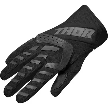 Moto rukavice Dětské motokrosové rukavice Thor Youth Spectrum black vel. M