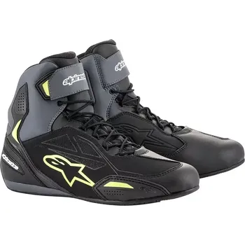 Moto obuv Boty na motorku Alpinestars Faster-3 Drystar black/grey/fluo vel. 44