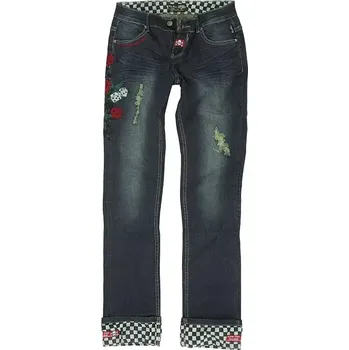 Dámské džíny Dámské džíny Rusty Pistons RPTRW11 Rose blue