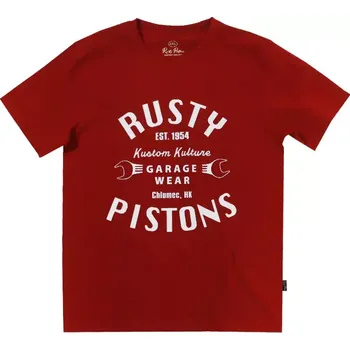 Pánské tričko Rusty Pistons RPTSM96 Vista bordeaux triko