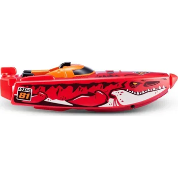 autíčko Robo Alive Robo loď červená