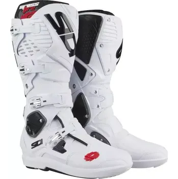 Moto oblečení Boty na moto SIDI CROSSFIRE 3 SRS white/white