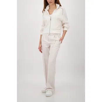 Dámské kalhoty Oblekové kalhoty Monari 410313 s páskem na zavazování Velikost: 40