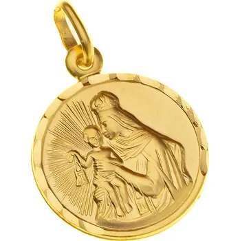 Přívěsek Argento 8A061 Zlatý přívěsek Škapulíř