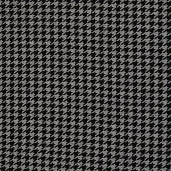 Galanterie Jacquard Kohoutí stopa černá (E) (Podzimní kolekce LIMITKA 2024)