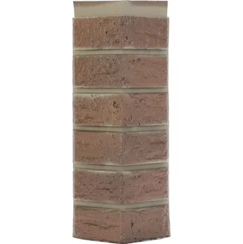 Obklad Rohový profil NOVIK Hand Laid Brick odstín Red Blend
