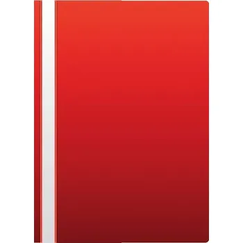 Rychlovazač A4 PP červená standard