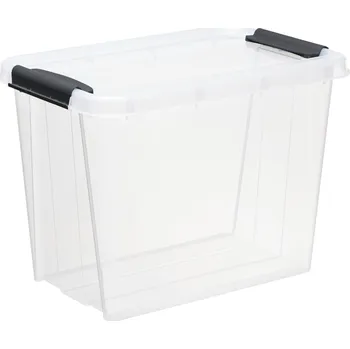 Úložný box Siguro Pro Box 65 l, 40 x 43,5 x 61 cm, clear