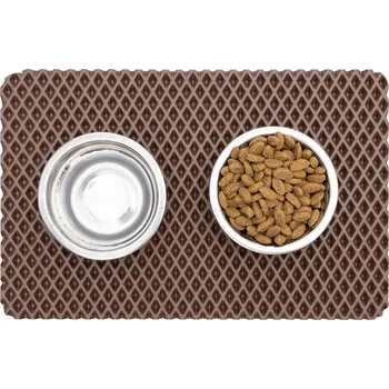 Miska pro psa Podložka pod misku Max-Dywanik hnědá 0 l
