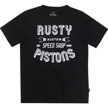 Pánské tričko Rusty Pistons RPTSM98 Hulton black triko vel. L