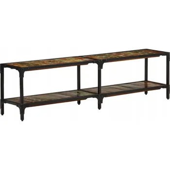 Televizní stolek TV stolek, 150x30x41 cm, masivní dřevo z