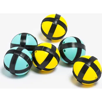 CANAVERAL Míček na suchý zip 6 ks