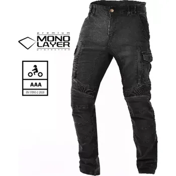 Sportovní oblečení Trilobite Acid Scrambler 2.0 monolayer AAA men black jeans vel. 36