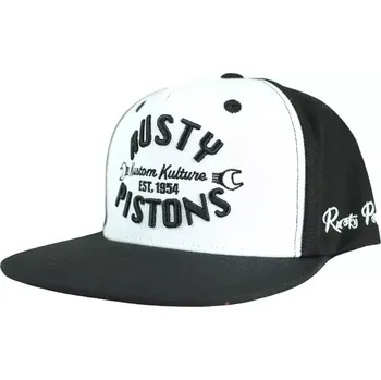 Kšiltovka Kšiltovka Rusty Pistons Baxter black/white