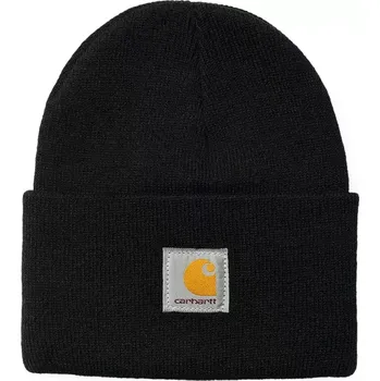 Módní doplněk CARHARTT WATCH HAT BEANIE BLACK