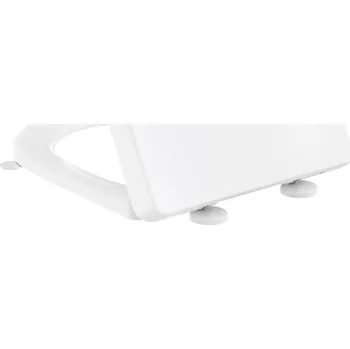 WC sedátko YEAUPE PRO Sedátko na WC s pomalým sklápěním ve ve tvaru písmene D, nosnost až 175 kg