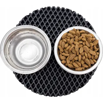 Miska pro psa Podložka pod misku Max-Dywanik černá 0 l