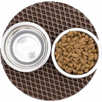 Miska pro psa Podložka pod misku Max-Dywanik hnědá 0 l