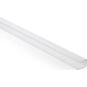 ukončovací lišta Guttaprofil PC-U 8 mm 2100 mm, čirá