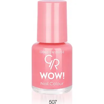 Lak na nehty Lak na nehty Golden Rose 6ml WOW dlouhotrvající 507