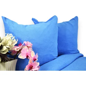 Povlečení Povlečení froté 220x200 cm policejní modrá KOBI