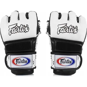 MMA rukavice MMA RUKAVICE FAIRTEX FGV17 "Super Sparring" (bílo-černé) - XL