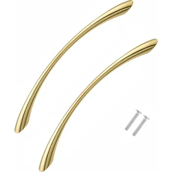 Madla / úchytky na podnosy z pryskyřice – oblouky Barva: Zlatá