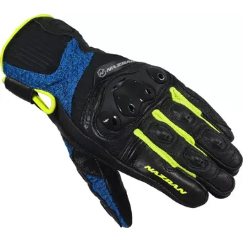 Moto rukavice Rukavice na moto Nazran Circuit Air 2.0 black/blue/fluo