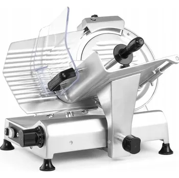 Kráječ na chleba Elektrický kráječ na uzeniny a sýry, průměr 300 mm, 250 W Hendi 210925