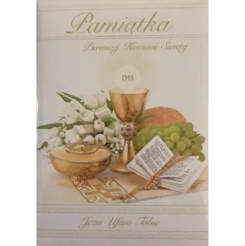 Encyklopedie Książeczka brokat A5 Komunia wzór nr 016
