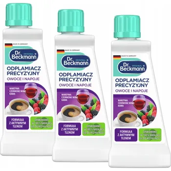 Přípravek na praní Dr. Beckmann Odstraňovač skvrn Precyzyjny - Ovoce a nápoje x3