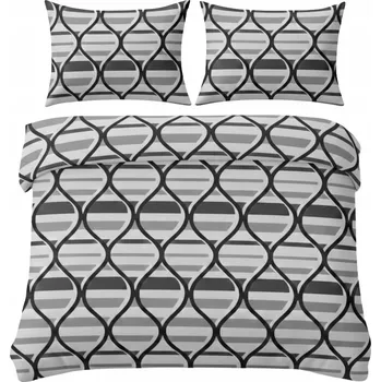 Povlečení POVLEČENÍ KOMPLET 160x200 + 2x POVLAK 70x80 BAVLNA SATÉNOVÁ -