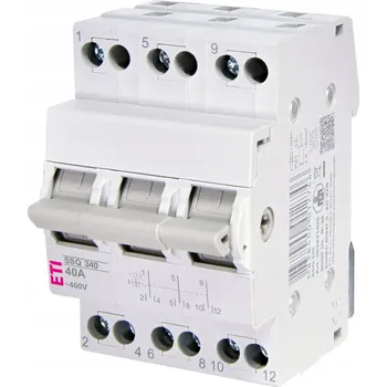 spínač Vypínač ETI Polam 230 V IP20 40 A