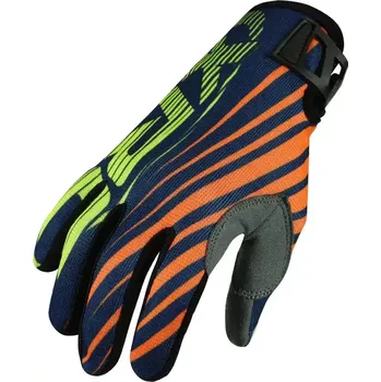Moto rukavice XRC MX Pablo Youth gloves blue/orange 11Y-12Y