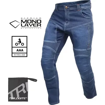 Sportovní oblečení Trilobite Parado monolayer AAA slim fit men jeans blue vel. 42