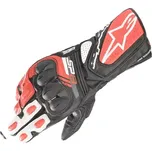 Rukavice na moto Alpinestars SP-8 V3 black/white/bright red vel. XL