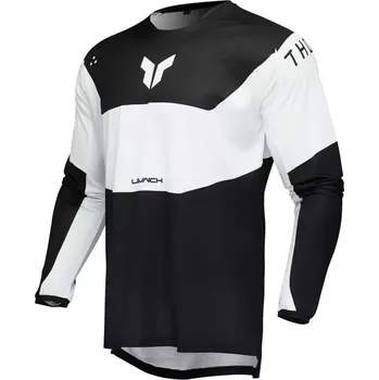Sportovní oblečení Dres na motokros Thor Launchmode Storm black/white