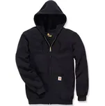 CARHARTT ZIP HOODED SWEATSHIRT BLACK vel. M